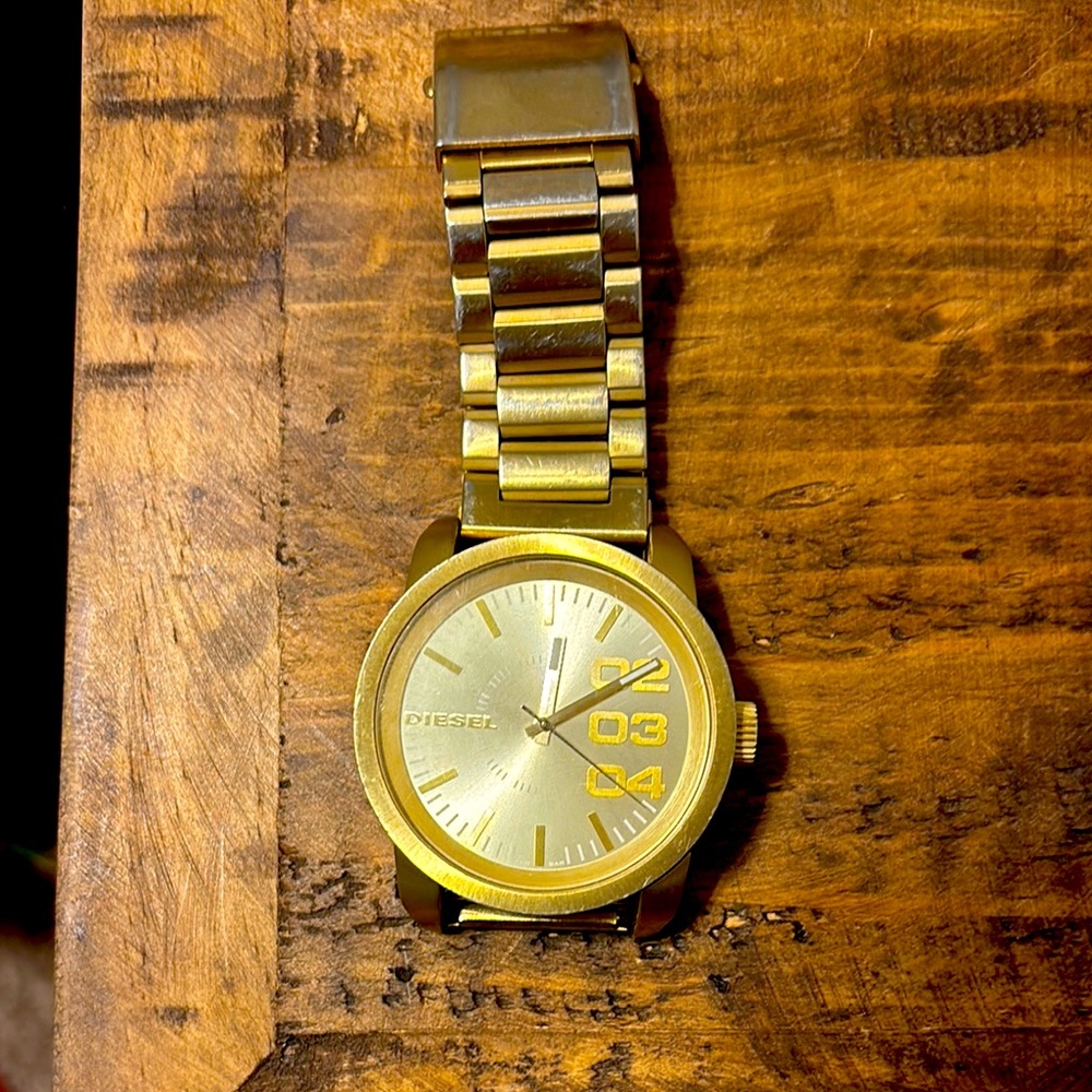 Diesel Gold Men's Watch